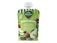 Little Gourmet Bright Blends Pear Cherry Spinach Chia - Puree - 113ml