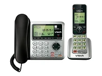 VTech Corded/Cordless Phone - Silver - Factory Reconditioned - CS6649RB