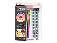 ImPRESS Press-on Falsies Voluminous Eyelash Extensions Kit - 20's