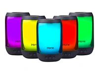 iHome PlayGlow+ Bluetooth Rechargeable Speaker - Black - IBT820B