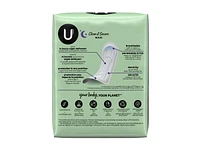 U by Kotex Clean & Secure Maxi Sanitary Pads - Overnight - 14's