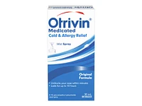 Otrivin Medicated Cold & Allergy Relief Mist Spray - 30ml