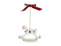 Spode Christmas Tree Ornament - Rocking Horse