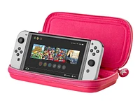 RDS Industries Game Traveler Deluxe Travel Case for Nintendo Switch, Switch Lite, Switch OLED - Princess Peach