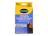 Dr. Scholl's Bunion Relief & Toe Corrector Massaging Gel Splint Set