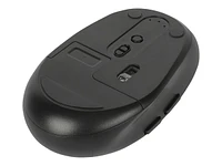 Targus Midsize Wireless Antimicrobial Multi-Device Mouse - Black - AMB582GL