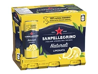 Sanpellegrino Naturali Sparkling Water - Limonata - 6 x 330ml