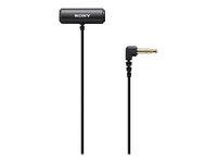 Sony Compact Stereo Lavalier Microphone - Black - ECMLV1