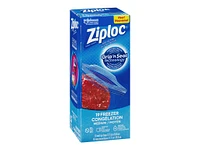 Ziploc Double Zip Freezer Bags - Medium - 19's