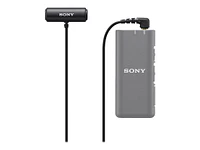 Sony Compact Stereo Lavalier Microphone - Black - ECMLV1