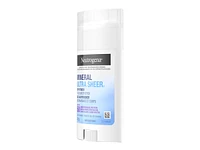 Neutrogena Ultra Sheer SPF 50 Face and Body Mineral Sunscreen Stick - 42g