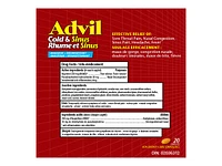 Advil Cold & Sinus Caplets