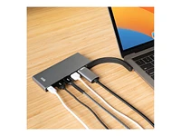 LOGiiX USB-C Multiport Travel Hub - Graphite Grey - LGX-13459