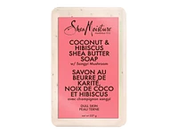 SheaMoisture Coconut & Hibiscus Shea Butter Soap - 227g