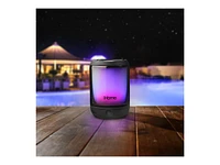 iHome Play Mini Rechargeable Colour-Changing Waterproof Bluetooth Speaker - Black - iBT800B