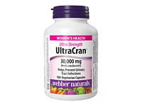 Webber Naturals Ultra Strength UltraCran Cranberry Vegetarian Capsules - 30000mg - 100's