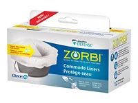 MedPro Defense Zorbi Commode Liner Bags  - 12s