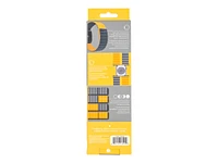 LOGiiX Vibrance Link Strap for Apple Watch - 42/44/45/49mm - Mustard Yellow/Grey