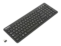 Targus Midsize Antimicrobial Multi-Device Bluetooth Keyboard - Black - AKB863US