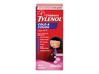 Tylenol* Children's Cold & Cough Suspension Liquid - Bubble Gum - 100ml� �