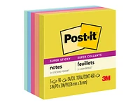 Post-it Super Sticky Summer Joy Collection 654-5SSJOY Notes - 76 x 76 mm - 450 sheets (5 x 90)