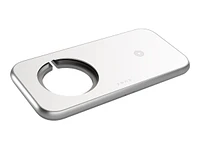 Zens Aluminium Series Wireless charging Pad - White - ZEDC16W00