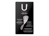 U by Kotex Balance Daily Wrapped Pantyliner - Regular - 50s