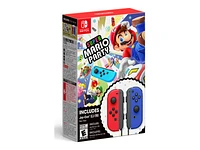 Nintendo Switch Super Mario Party with Red and Blue Joy-Con Pair Bundle