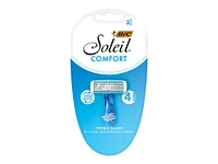 BIC Soleil Comfort Women's Disposable Razors - Assorted Tropical Blue Hues - 3's