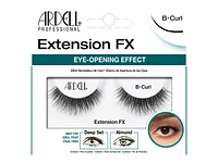 Ardell Professional Extension FX Eye-Opening Effect False Lashes - B-Curl Black - 1 pair