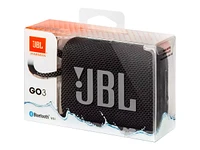 JBL Go 3 Portable Bluetooth Speaker - Black - Refurbished - JBLGO3BLKAM-Z