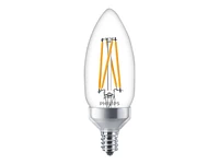 Philips LED Candle Dimmable - 3.3w/40w - 3 pack