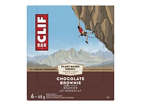 Clif Bar Energy Bar - Chocolate Brownie - 6 x 68g