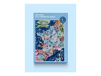 Water & Wines France Puzzle - 1000 pieces