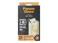 PanzerGlass 3-in-1 Pack Screen / Lens / Back Protector Kit for iPhone 15