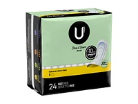 U by Kotex Clean & Secure Maxi Sanitary Pads - Regular - 24's