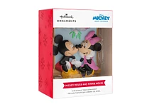 Hallmark Ornaments Disney Mickey and Friends Christmas Tree Ornament - Mickey and Minnie on Swing