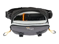 Lowepro Trekker Lite HP 100 Sling Bag for Digital Photo Camera with Lenses / Smartphone / Tripod - Gray