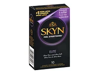 SKYN Elite Natural Latex-Free Condoms - 10's