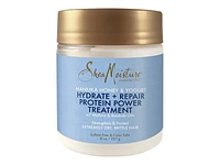 SheaMoisture Manuka Honey & Yogurt Hydrate + Repair Protein Power Treatment - 237ml