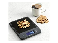 AccuWeight Kitchen Scale - Black Steel - KS4848G