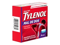 Tylenol* Back Pain Extra Strength Caplets - 18's� �