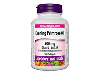 Webber Naturals Evening Primrose Oil Softgels - 500mg - 180's