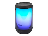 iHome PlayGlow+ Bluetooth Rechargeable Speaker - Black - IBT820B