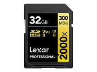 Lexar Professional 2000x Flash Memory Card - 32GB - LSD2000032G-BNNNU