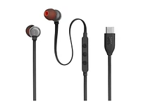 JBL TUNE 310C USB-C Earphones - Black - JBLT310CBLKAM