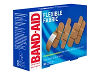 BAND-AID Flexible Fabric Bandages - Assorted Sizes - 80's