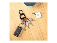 Nite Ize KeyRack+ - carabiner key ring - black