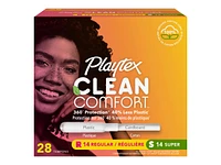 Playtex Clean Comfort Tampons - Super - 28's