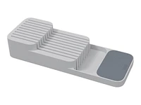 Joseph Joseph Drawer Store Knife Organizer - Grey